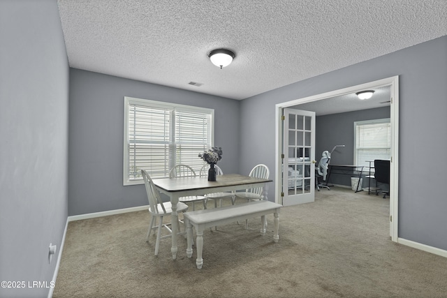93 Heartstone Cir, Bluffton, SC 29910 - office featuring carpet flooring, a textured ceiling, and baseboards