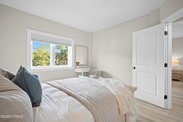 21 S Forest Beach Dr Unit 235, Hilton Head Island, SC 29928 - bedroom featuring light wood-type flooring
