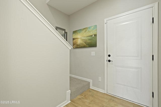 127 Kings Creek Dr, Bluffton, SC 29909 - foyer featuring light wood-style flooring and baseboards