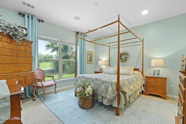 127 Kings Creek Dr, Bluffton, SC 29909 - carpeted bedroom featuring baseboards and recessed lighting