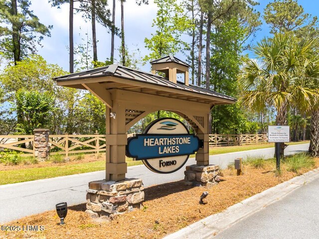 1872 Hearthstone Lake Dr, Ridgeland, SC 29936 - view of community sign