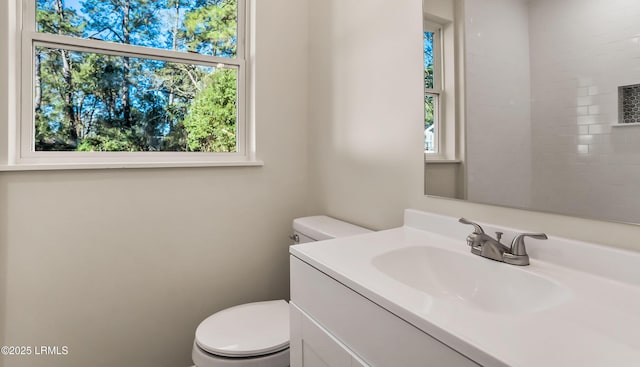 416 Meritta Ave, Beaufort, SC 29902 - half bathroom with toilet and vanity