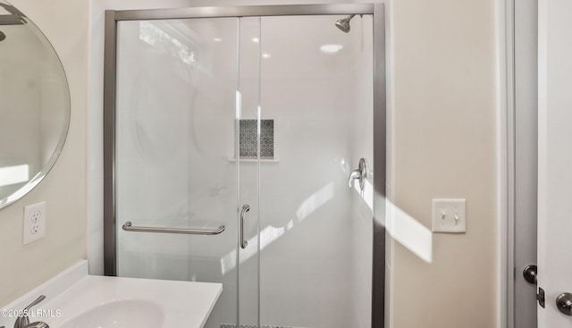 416 Meritta Ave, Beaufort, SC 29902 - full bathroom featuring a shower stall and vanity