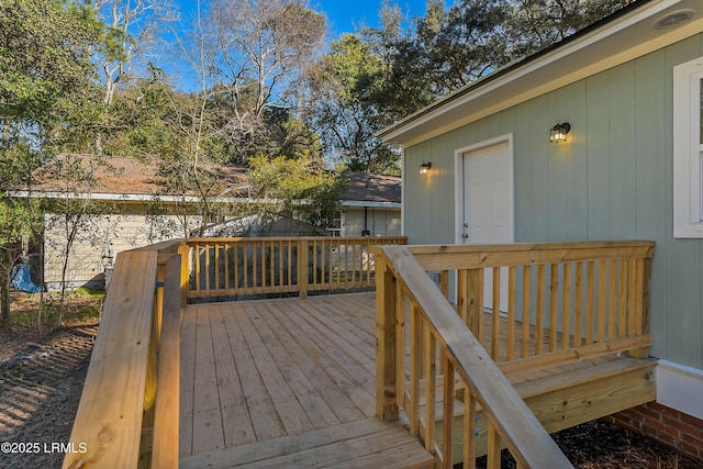 416 Meritta Ave, Beaufort, SC 29902 - view of deck