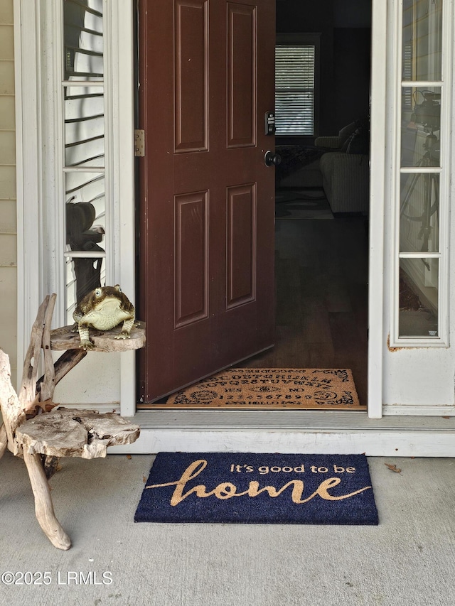 view of property entrance