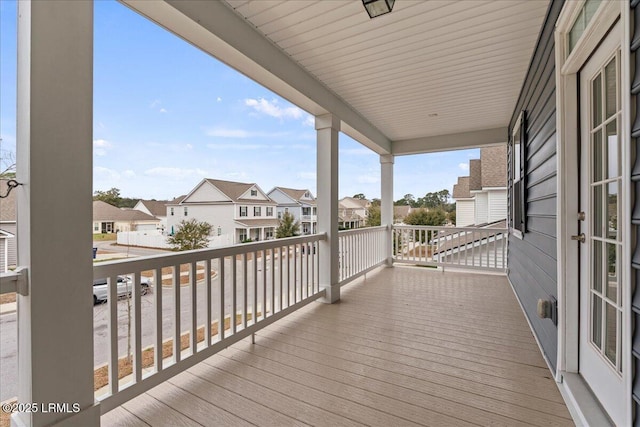 3614 Oyster Bluff Dr, Beaufort, SC 29907 - wooden deck with a residential view