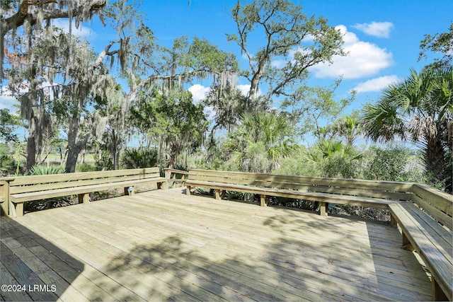 view of deck