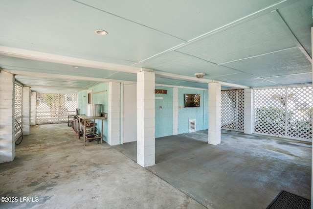view of patio / terrace with visible vents