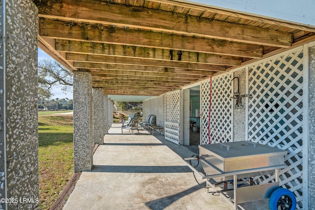 view of patio