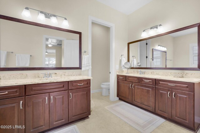 222 Hampton Lake Dr, Bluffton, SC 29910 - full bath with vanity and toilet