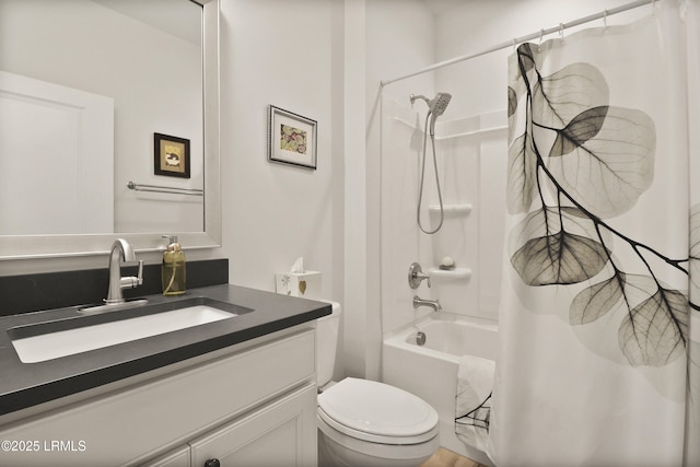 223 Rudder Run, Bluffton, SC 29910 - full bathroom featuring shower / bath combination with curtain and vanity