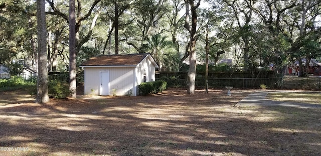 82 Sunset Blvd, Beaufort, SC 29907 - view of yard featuring a storage unit