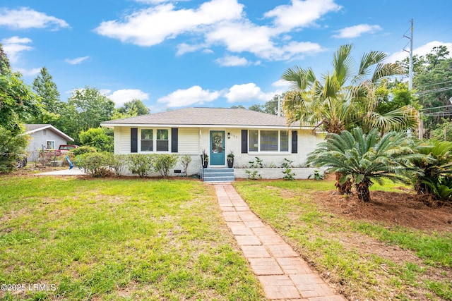 1117 Old Trail Rd, Beaufort, SC 29902 - view of front of property featuring crawl space