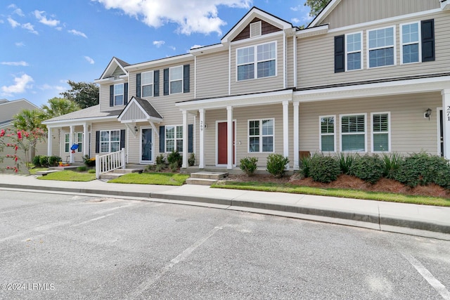 view of townhome / multi-family property