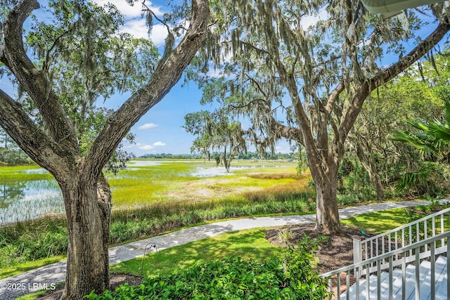 5 Petigru Dr, Beaufort, SC 29902 - view of yard with a water view