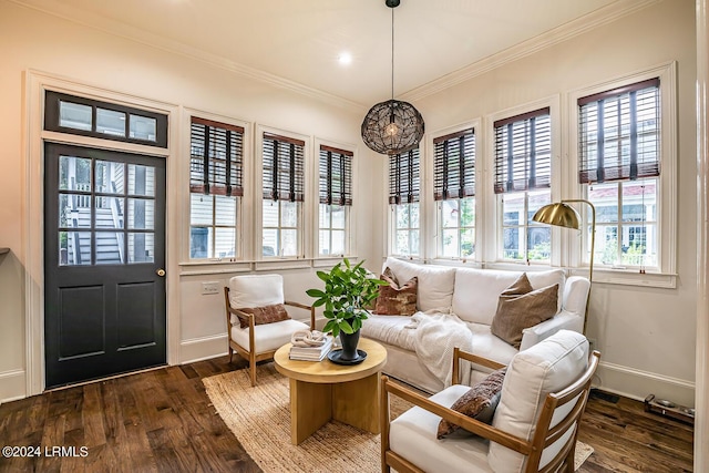 sunroom featuring a healthy amount of sunlight