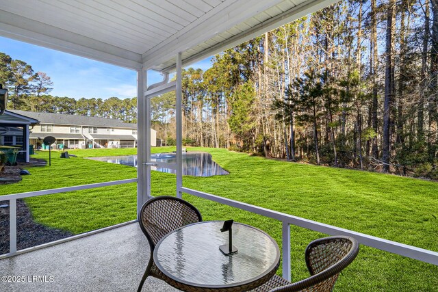 610 E Ave, Bluffton, SC 29910 - view of unfurnished sunroom