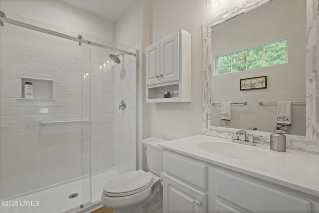 193 Landing Ln, Bluffton, SC 29909 - full bathroom with a shower stall and vanity
