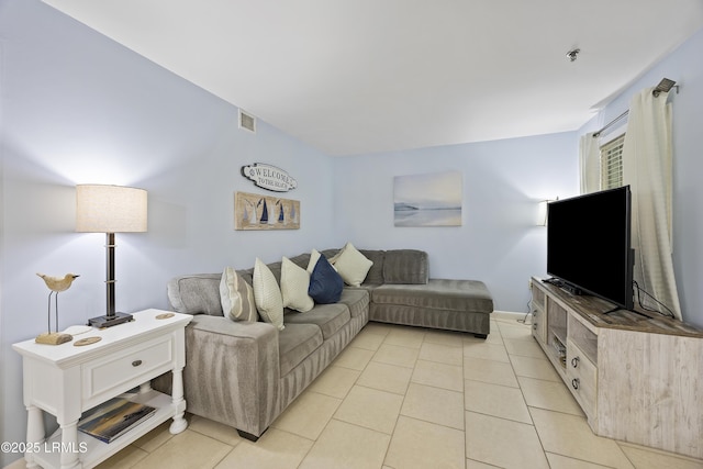 663 William Hilton Pkwy Unit 3410, Hilton Head Island, SC 29928 - living room featuring light tile patterned floors and visible vents
