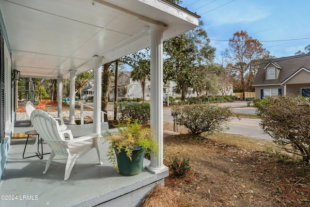 view of patio