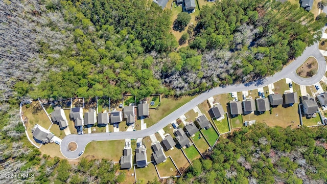 238 Turkey Oak Dr, Bluffton, SC 29910 - bird's eye view featuring a view of trees