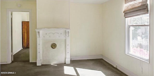 view of unfurnished living room