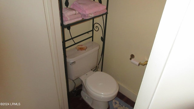 bathroom with toilet