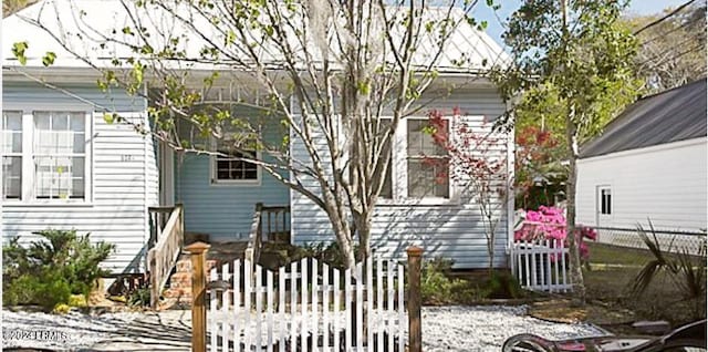 view of rear view of house