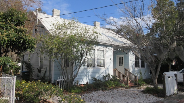 view of property exterior