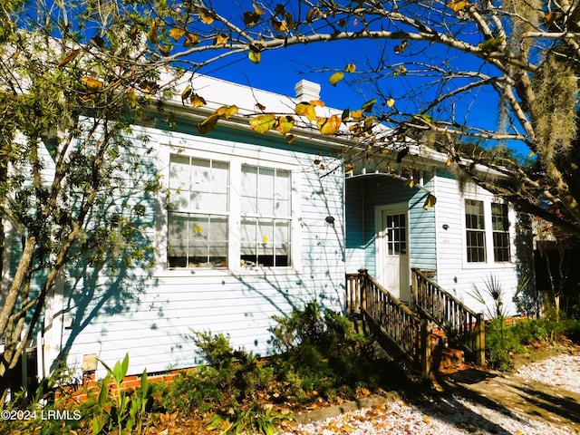 view of front of house