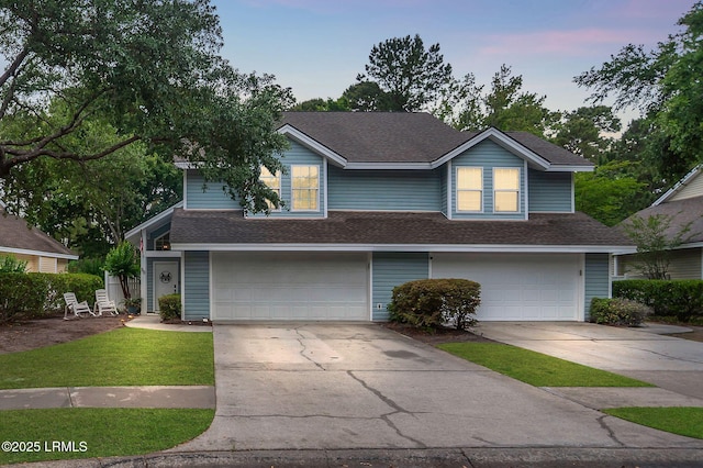 50 Lake Linden Ln Unit 50, Bluffton, SC 29910 - traditional-style house featuring a garage, concrete driveway, and a shingled roof