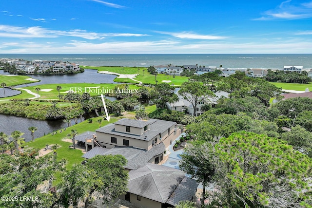 618 Dolphin Anx, Fripp Island, SC 29920 - aerial view of a large body of water and a golf club