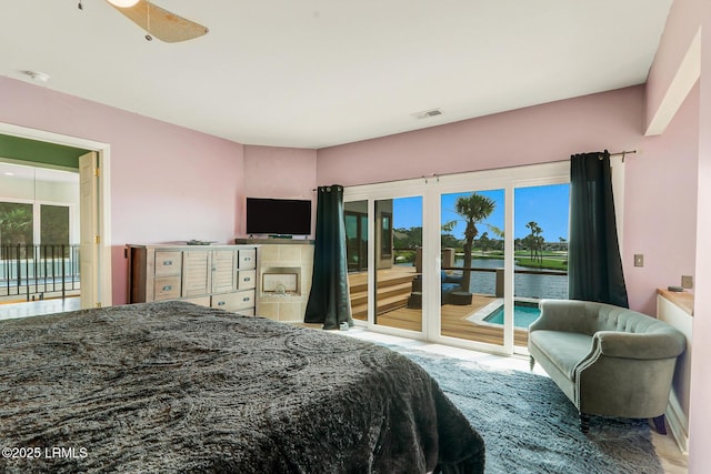 618 Dolphin Anx, Fripp Island, SC 29920 - bedroom featuring access to outside
