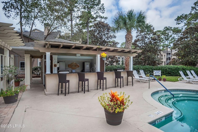 380 Marshland Rd Unit E26, Hilton Head Island, SC 29926 - view of pool featuring a patio and a swimming pool