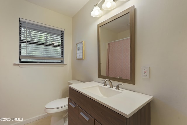 96 Pine Forest Loop, Ridgeland, SC 29936 - bathroom with vanity, toilet, and baseboards