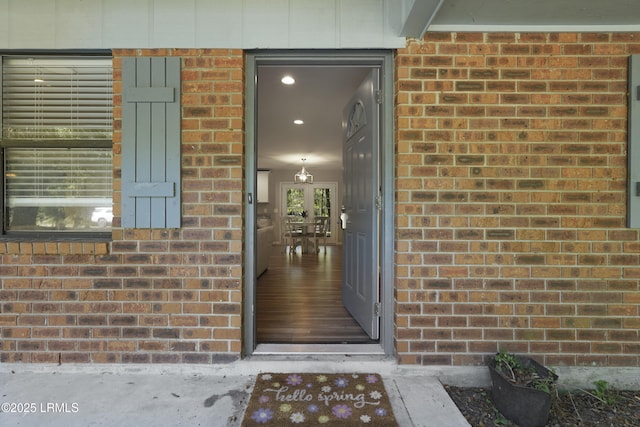 96 Pine Forest Loop, Ridgeland, SC 29936 - doorway to property with brick siding