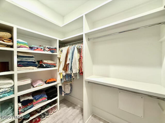 3 Veridian Park E, Beaufort, SC 29907 - spacious closet with light wood-type flooring