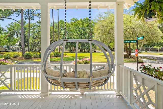 3 Veridian Park E, Beaufort, SC 29907 - view of deck