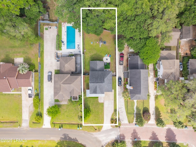 35 Sommer Lake Dr, Beaufort, SC 29902 - drone / aerial view with a residential view