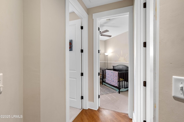 35 Sommer Lake Dr, Beaufort, SC 29902 - hallway featuring wood finished floors