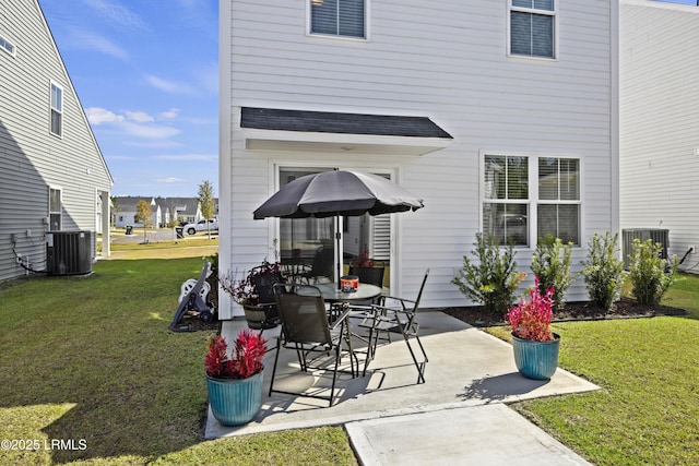 69 Garden Gate Ln, Hardeeville, SC 29927 - view of patio / terrace featuring central AC unit