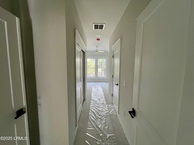 14 Heron Pt, Okatie, SC 29909 - corridor with light carpet and baseboards
