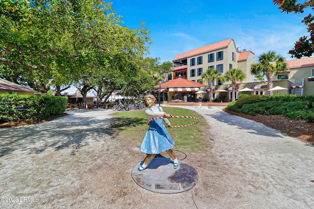 19 Stoney Creek Rd Unit 296, Hilton Head Island, SC 29928 - surrounding community with a gazebo
