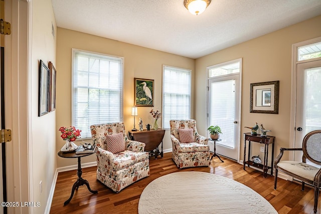 459 Bb Sams Dr, Saint Helena Island, SC 29920 - sitting room featuring wood finished floors and baseboards