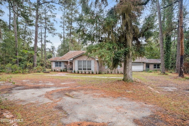 view of ranch-style house