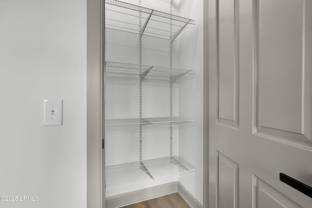 view of pantry