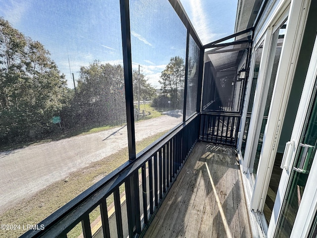 sunroom featuring a healthy amount of sunlight