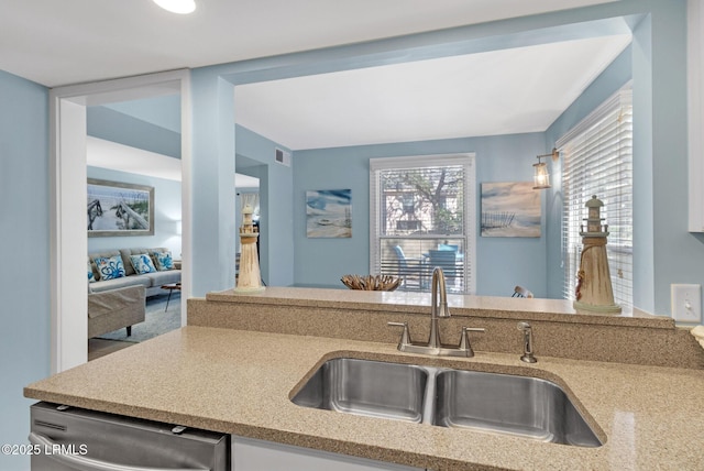 6 Lighthouse Ln Unit 963, Hilton Head Island, SC 29928 - kitchen with dishwasher and a sink