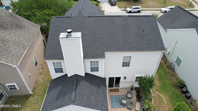 drone / aerial view