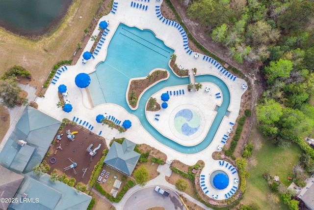 bird's eye view